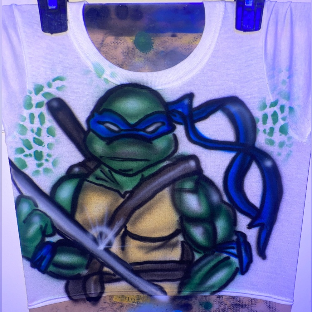 Ninja turtles airbrush